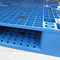 پالت توری برگشت پذیر HDPE وظیفه ی سنگین پلاستیک پالت 1300x1100